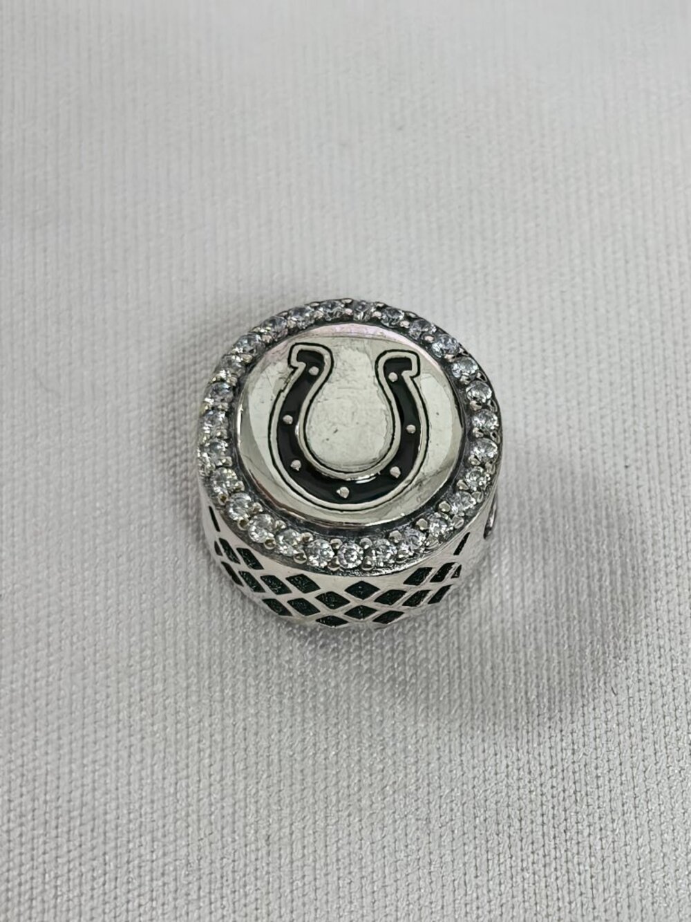 Pandora NFL Football Indianapolis Colts Charm Pendant, S925 Silver Jewelry